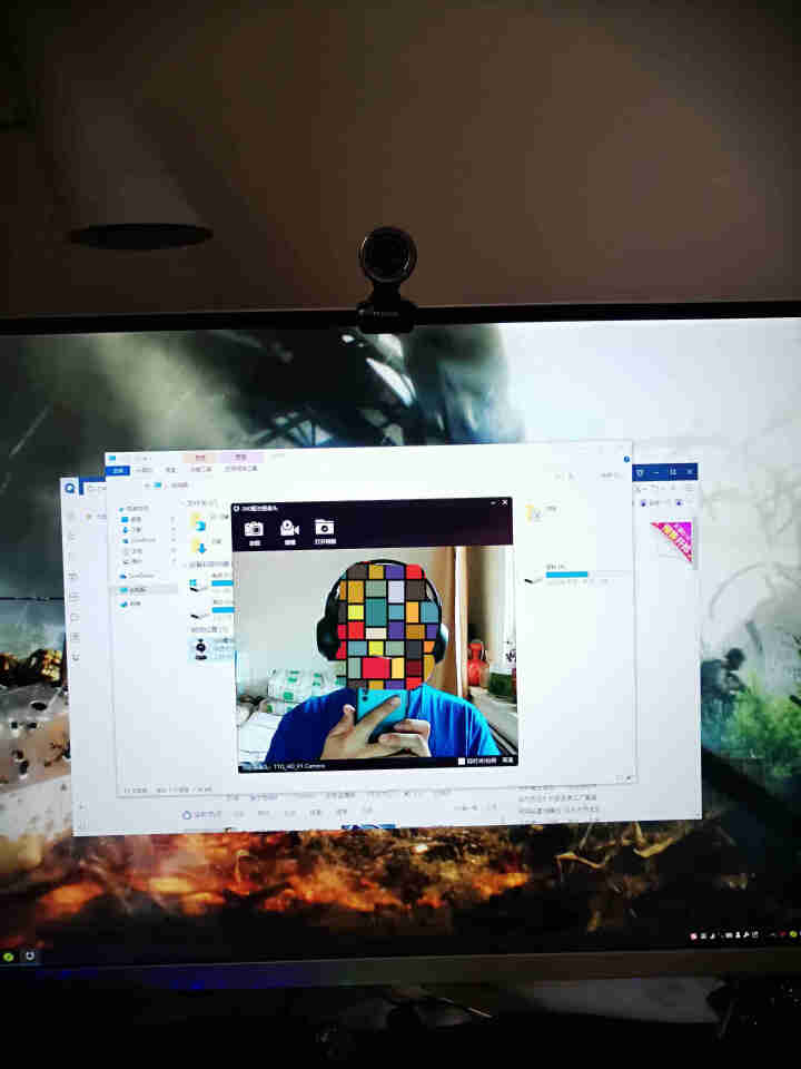 甜甜圈（TTQ） JV1 台式机笔记本电脑 电视 摄像头 高清摄像头带麦克风话筒USB免驱带夜视视频 720P高清款高雅黑怎么样，好用吗，口碑，心得，评价，试用,第4张