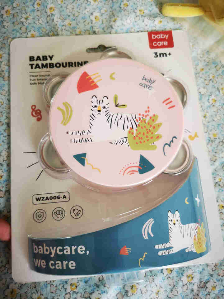 babycare婴儿铃鼓奥尔夫手摇铃3,第4张