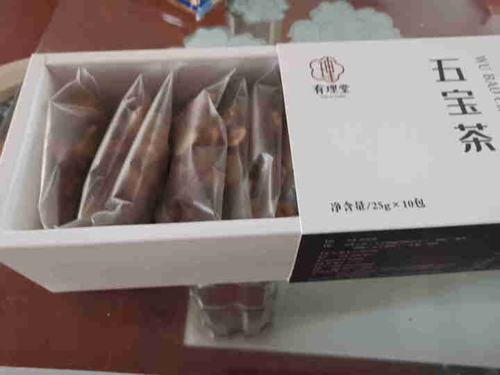 有理堂男人茶人参五宝持久金枪养肾枸杞桑葚黄精玛咖肾茶花茶组合养生茶饮 人参五宝茶怎么样，好用吗，口碑，心得，评价，试用报告,第3张