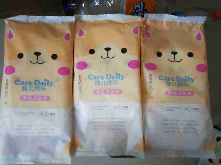 凯儿得乐（care daily）萌趣纸尿裤试用装3片+萌趣小湿巾1包+萌趣柔纸巾1包 萌趣纸尿裤S码3片怎么样，好用吗，口碑，心得，评价，试用报告,第2张