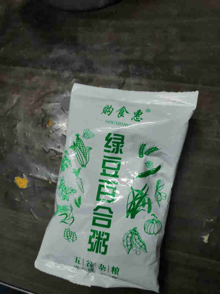 购食惠 绿豆百合粥100g（大米、绿豆、百合）混合粥米粥料五谷杂粮粗粮熬粥怎么样，好用吗，口碑，心得，评价，试用报告,第2张