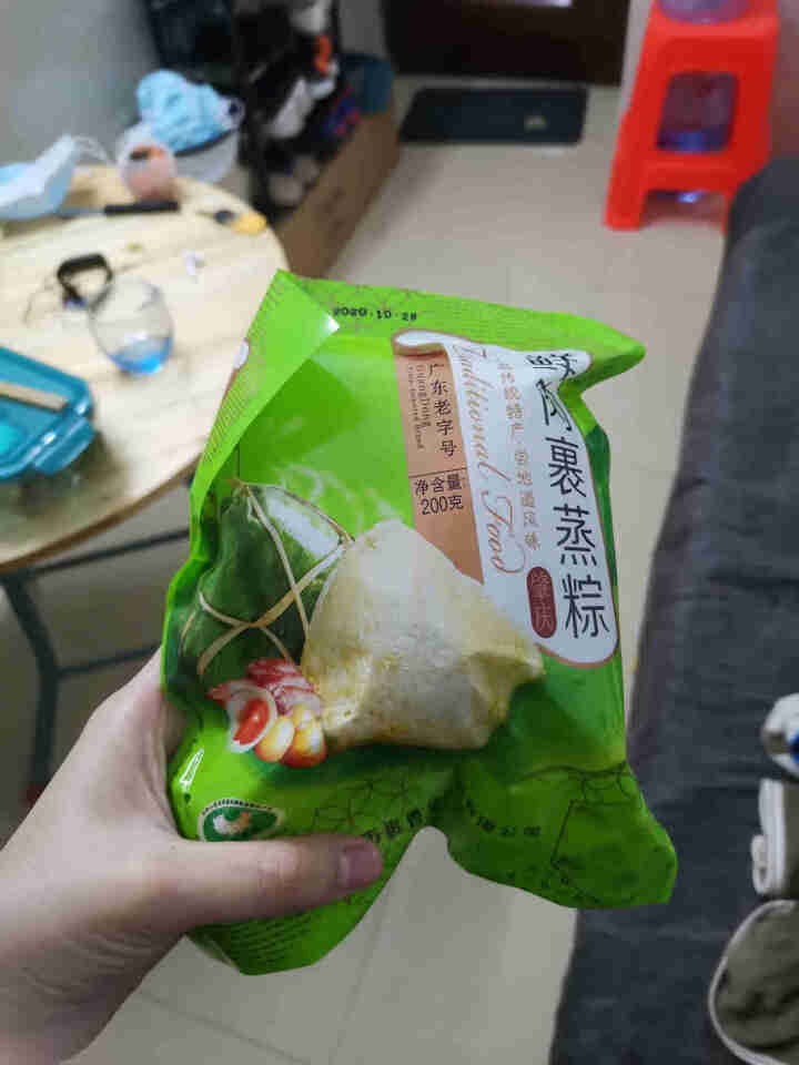 裹香皇鲜肉裹蒸粽200g老字号肇庆特产传统猪肉绿豆广式早餐大粽子怎么样，好用吗，口碑，心得，评价，试用报告,第2张