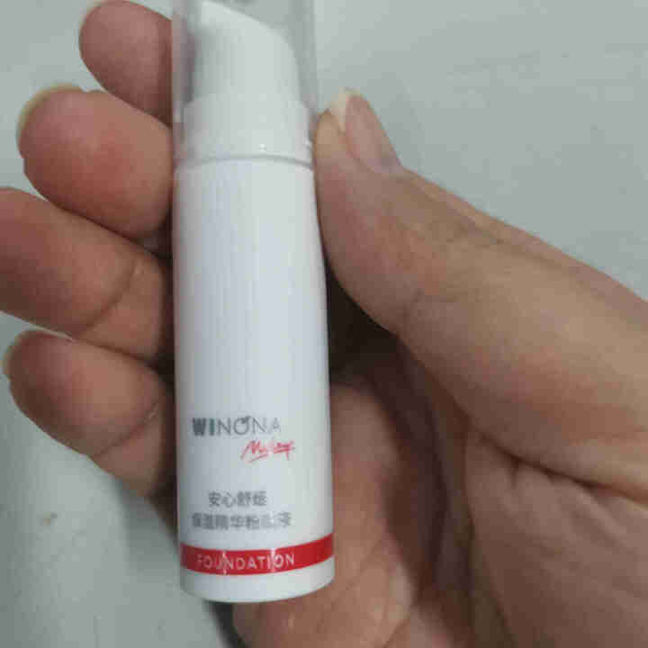 薇诺娜 安心舒缓保湿精华粉底液 C01白皙肤色5ml怎么样，好用吗，口碑，心得，评价，试用报告,第2张