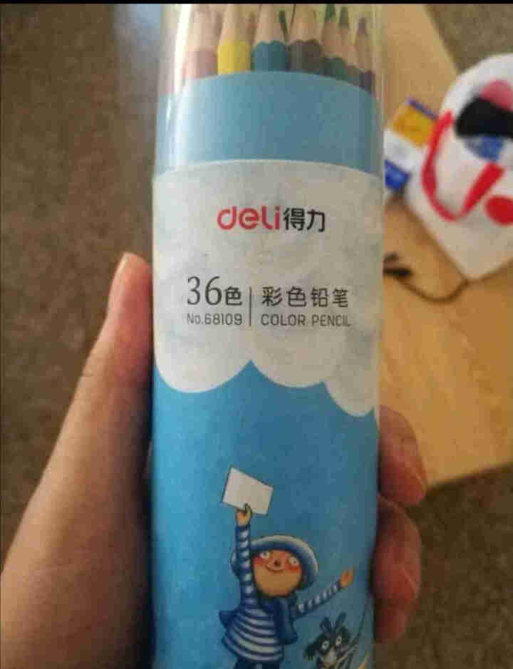 得力（deli）彩色铅笔套装秘密花园填色彩色画笔专业绘画笔 几米36色  68109怎么样，好用吗，口碑，心得，评价，试用报告,第2张