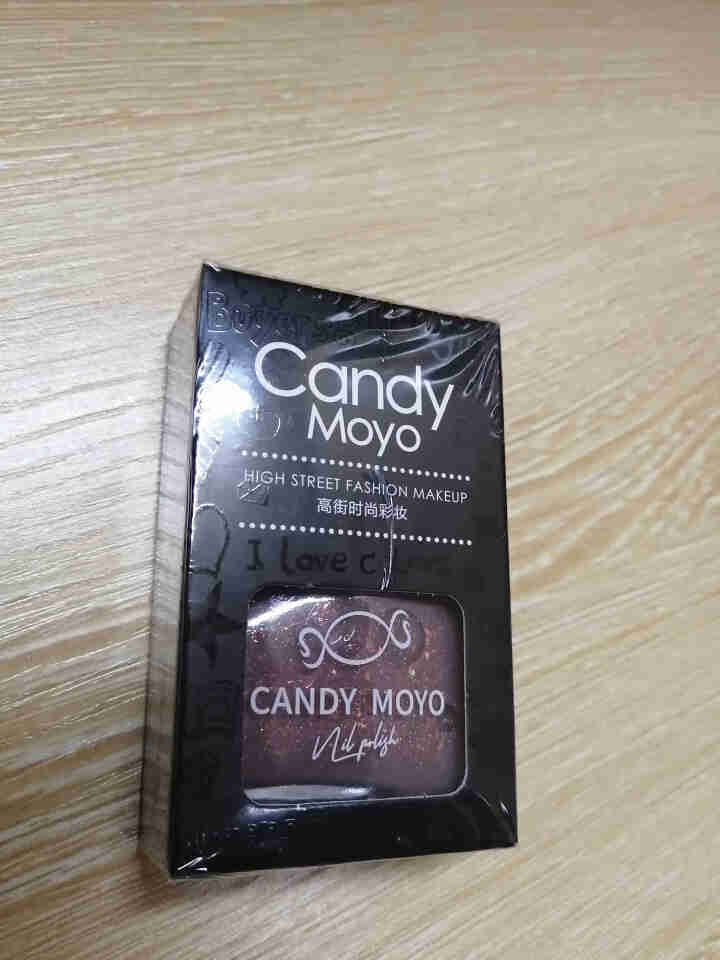 CandyMoyo膜玉指甲油套装美甲免烤持久亮片透明黑色红色 芋泥啵啵怎么样，好用吗，口碑，心得，评价，试用报告,第2张