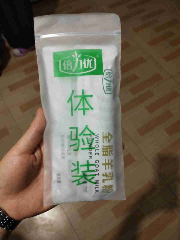 倍力优 纯羊奶粉中老年羊奶粉成人学生女士400g/盒 体验装50g怎么样，好用吗，口碑，心得，评价，试用报告,第2张