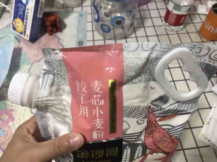 金沙河饺子专用粉 白面粉 煎饼饺子混沌面粉 中筋面粉 3斤防潮装怎么样，好用吗，口碑，心得，评价，试用报告,第3张