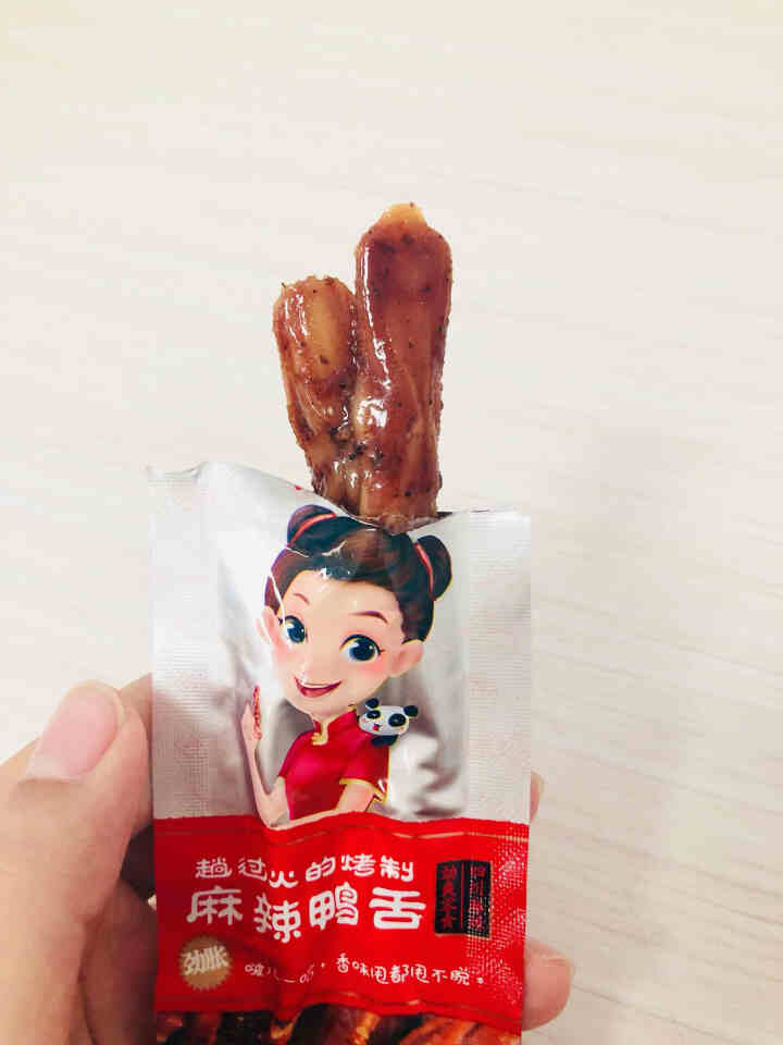 蜀道香 麻辣鸭舌100g 大鸭舌 温州特产 卤味零食小吃 真空独立小包装 100g怎么样，好用吗，口碑，心得，评价，试用报告,第4张