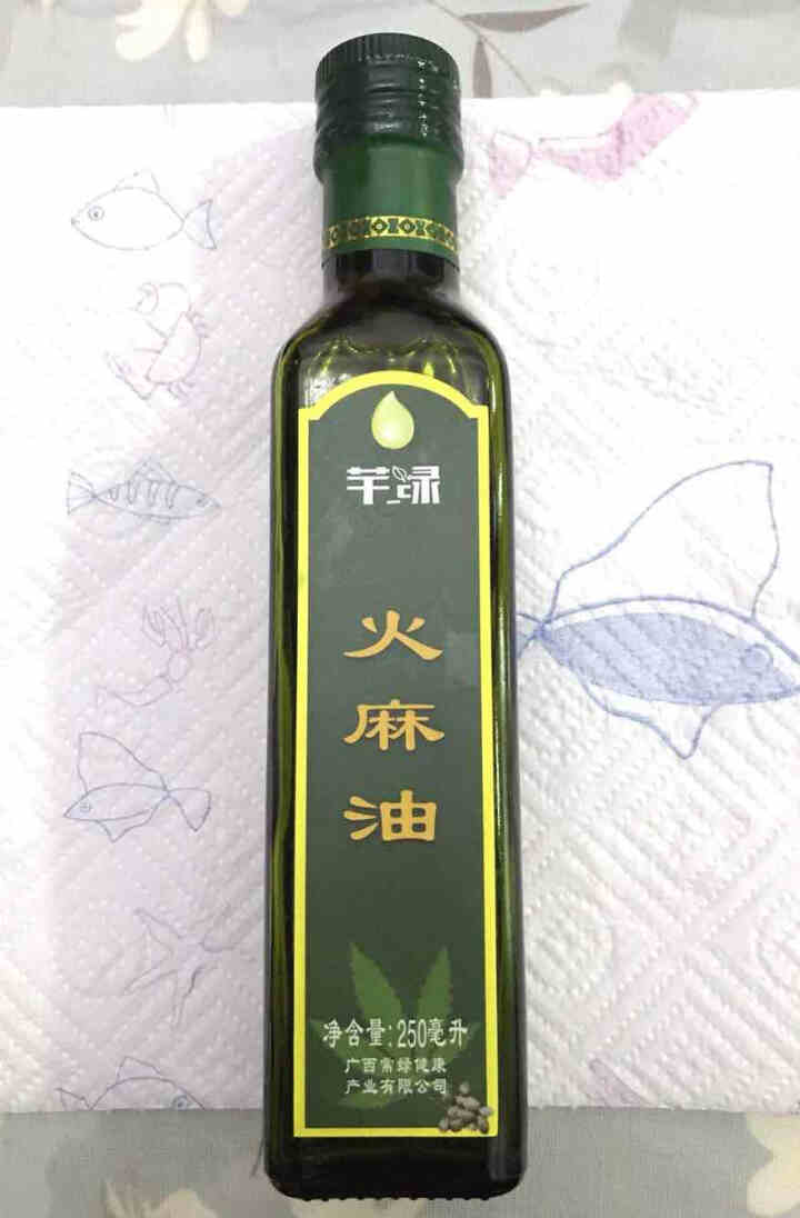 芊绿特级 初榨火麻油250ml纯火麻仁油正品 巴马火麻子油籽油 低温物理压榨 搭蜂蜜水 食用油小瓶装 特级火麻油1瓶250ML怎么样，好用吗，口碑，心得，评价，,第2张