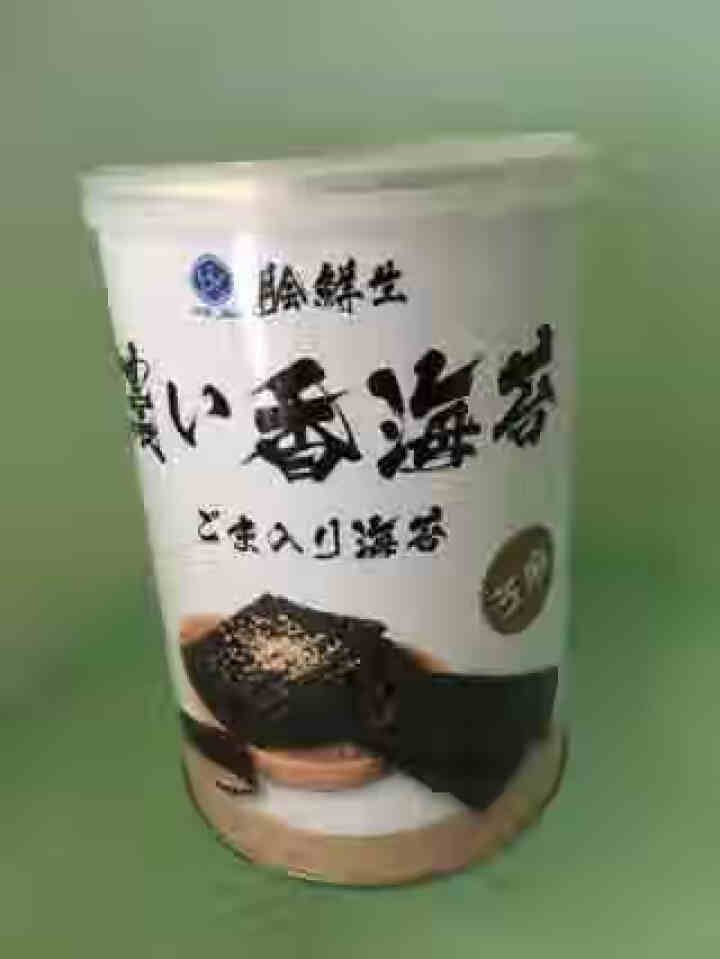 [京东仓库发货]脍鲜生 海苔夹心脆休闲食品宝零食孕妇食品 芝麻口味罐装怎么样，好用吗，口碑，心得，评价，试用报告,第2张