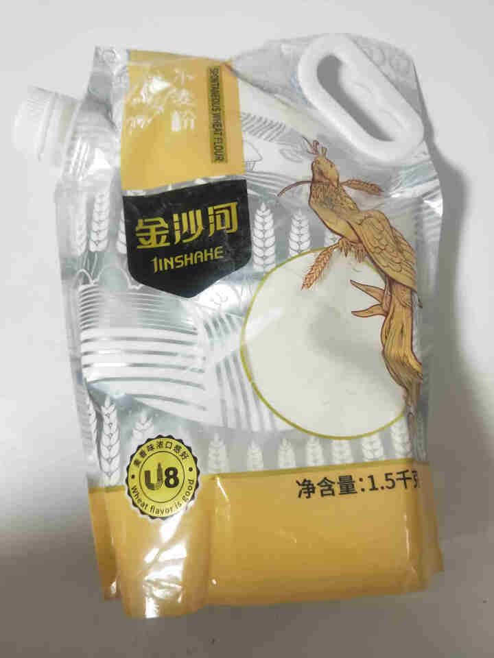 金沙河面粉 自发粉 1.5kg自发小麦粉馒头粉自发面粉怎么样，好用吗，口碑，心得，评价，试用报告,第2张