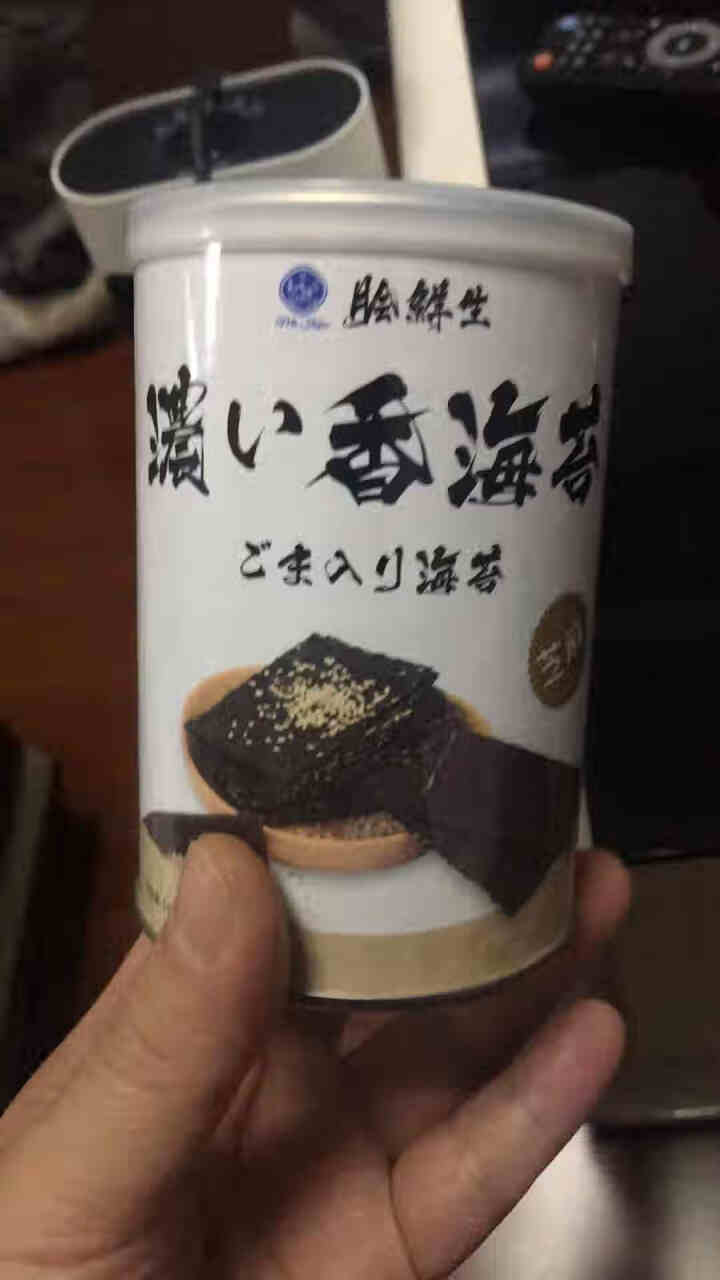 脍鲜生 海苔夹心脆休闲食品宝零食孕妇食品 芝麻口味罐装怎么样，好用吗，口碑，心得，评价，试用报告,第2张