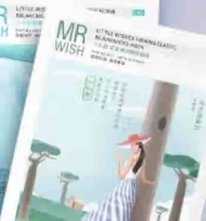 MR.WISH心愿先生散粉定妆粉控油持久长效持妆干粉防水粉饼自然不易脱妆蜜粉轻薄透气裸妆粉底补水面膜 小心愿面膜2片装怎么样，好用吗，口碑，心得，评价，试用报告,第5张