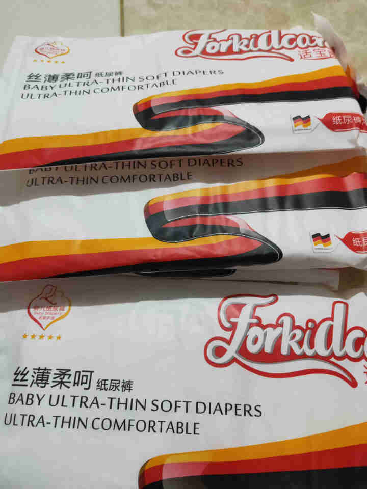 适宝康·Forkidcare 丝薄柔呵纸尿裤试用装XL码*4片 超薄尿不湿怎么样，好用吗，口碑，心得，评价，试用报告,第3张