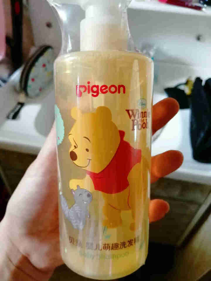 贝亲（Pigeon）Disney婴儿萌趣洗发精300ML 小熊维尼 300ml IA174怎么样，好用吗，口碑，心得，评价，试用报告,第2张