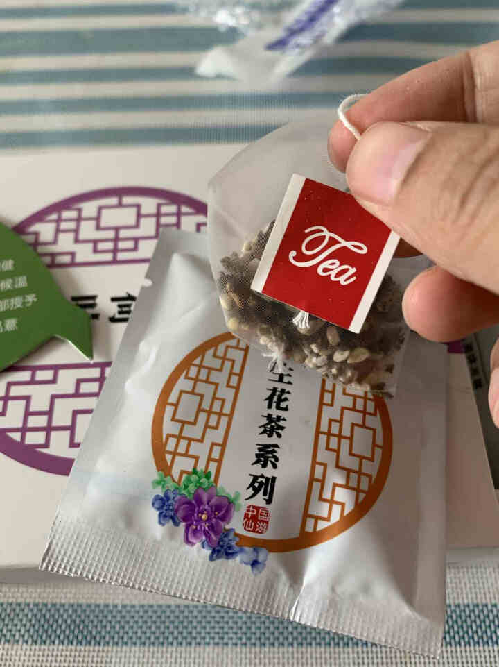 龙九恒丰 荷叶茶 瘦决明子肚子山楂茶刮油去脂袋泡花茶三角包24袋怎么样，好用吗，口碑，心得，评价，试用报告,第4张