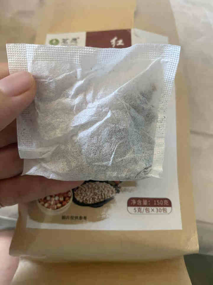 【发3袋共90包+杯】红豆薏米茶 薏仁芡实茶赤小豆养生茶蒲公英大麦栀子去泡水喝的袋泡组合花草茶叶 150克(30包)/袋怎么样，好用吗，口碑，心得，评价，试用报,第3张