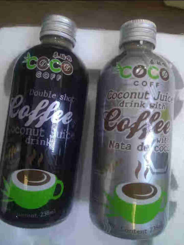 泰酷啡（COCO COFF）咖啡 即饮饮料瓶装整箱 泰国原装进口 4瓶装(2瓶倍醇咖啡+2瓶含椰果椰子汁咖啡)怎么样，好用吗，口碑，心得，评价，试用报告,第3张