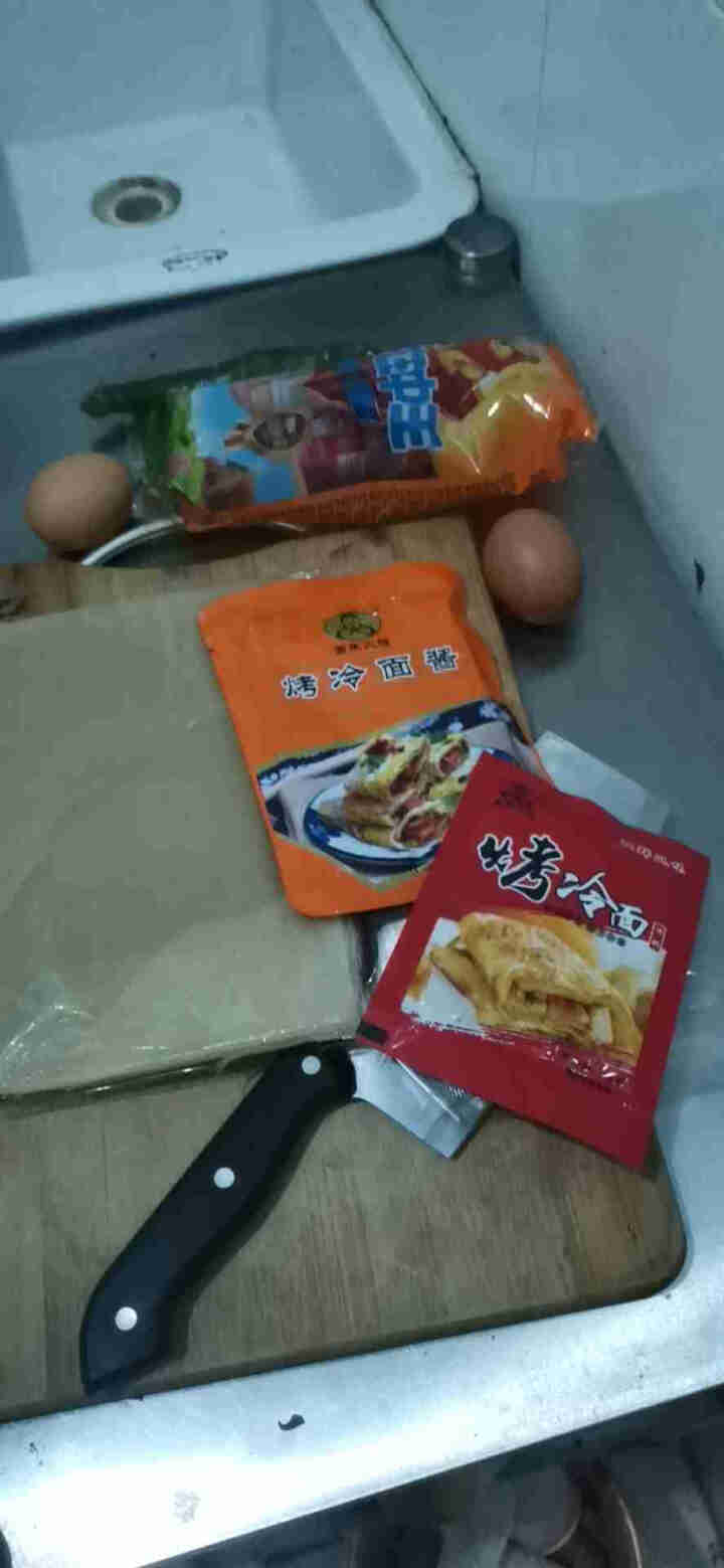 吉朱大福烤冷面片含烤冷面酱料调料朝鲜族风味小吃东北特色小吃615g 615g怎么样，好用吗，口碑，心得，评价，试用报告,第2张