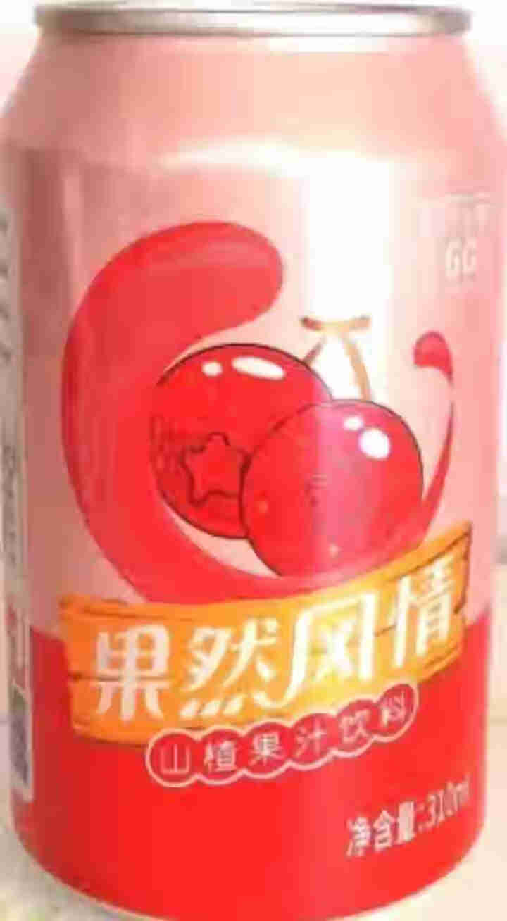 果然风情饮料果汁山楂汁易拉罐310ml便携整箱装 310ml*1怎么样，好用吗，口碑，心得，评价，试用报告,第2张