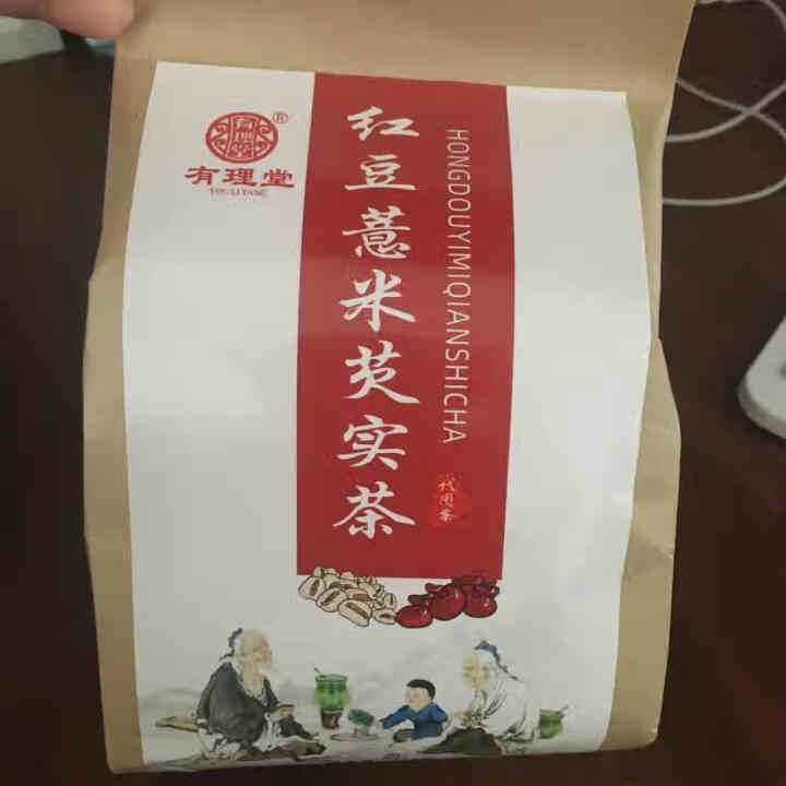 有理堂红豆薏米茶薏仁大麦栀子红枣蒲公英苦荞荷叶茶山楂枸杞子养生组合花茶 红豆薏米茶怎么样，好用吗，口碑，心得，评价，试用报告,第2张