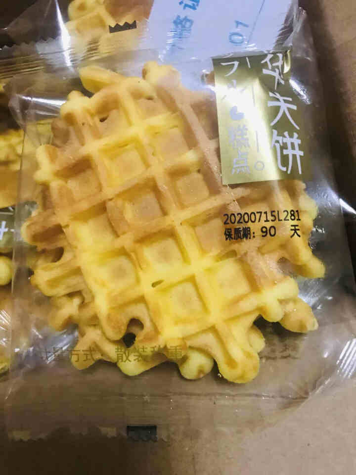 DayDayCook日日煮轻格原味软华夫饼450g/箱 营养早餐面包蛋糕 办公室下午茶饼干西式糕点 原味软华夫饼450g怎么样，好用吗，口碑，心得，评价，试用报,第3张