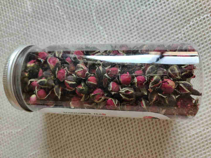 心萱 茶叶花草茶 平阴胎玫瑰花茶 金边玫瑰 可配菊花茶泡水喝的组合60g 胎玫瑰60克x1罐怎么样，好用吗，口碑，心得，评价，试用报告,第4张