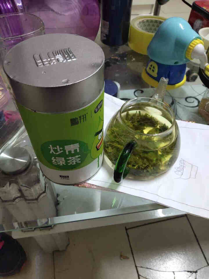 【陕西馆】鹏翔 绿茶陕西特产汉中绿茶 西乡炒青绿茶茶叶罐装茶趣125g*2罐共250g 炒青叶罐装125g*2罐怎么样，好用吗，口碑，心得，评价，试用报告,第4张