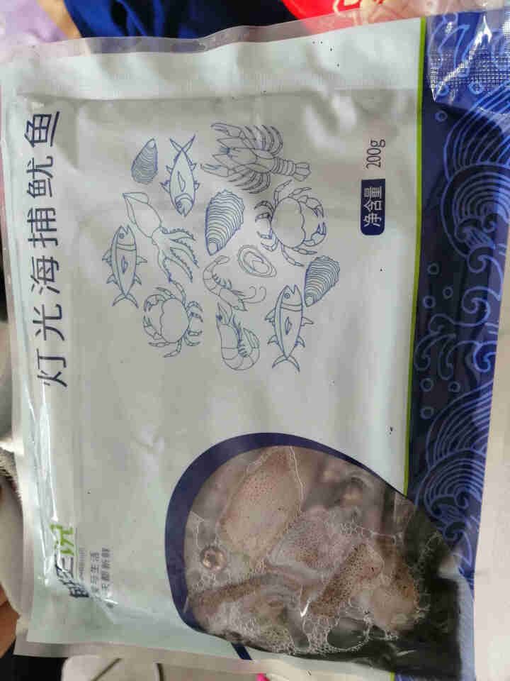 鲜生说 小鱿鱼200g 笔管鱼一口鱿船冻东山鱿鱼仔 小海鲜生鲜怎么样，好用吗，口碑，心得，评价，试用报告,第4张