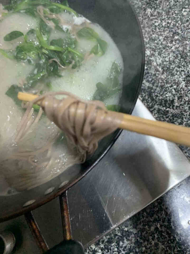 农夫慢 荞麦面 0脂肪挂面低脂荞麦面全麦速食杂粮面健身代餐低脂肪拌面粗粮主食 魔芋荞麦面200g*1袋【刷脂升级款】怎么样，好用吗，口碑，心得，评价，试用报告,第3张