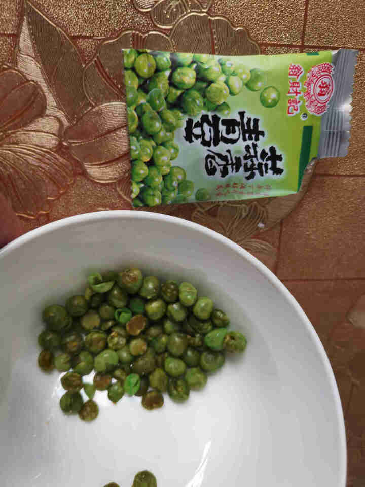 翁财记蒜香青豆零食青豌豆坚果炒货休闲小吃【台湾进口品牌】 蒜香味227g怎么样，好用吗，口碑，心得，评价，试用报告,第4张