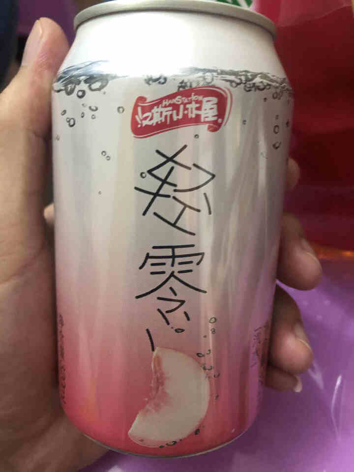 汉斯小木屋轻零无糖苏打水320ml*24罐装果味气泡水整箱 蜜桃味怎么样，好用吗，口碑，心得，评价，试用报告,第3张