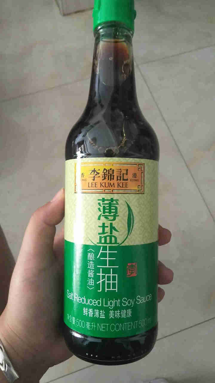 李锦记 薄盐生抽 酿造生抽淡盐酱油 500ml怎么样，好用吗，口碑，心得，评价，试用报告,第2张