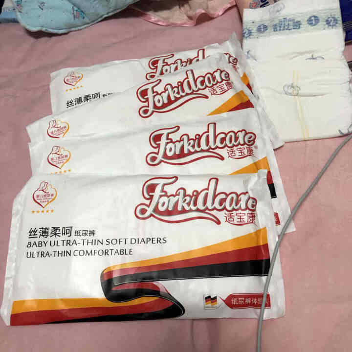 适宝康·Forkidcare 丝薄柔呵纸尿裤试用装XL码*4片 超薄尿不湿怎么样，好用吗，口碑，心得，评价，试用报告,第2张