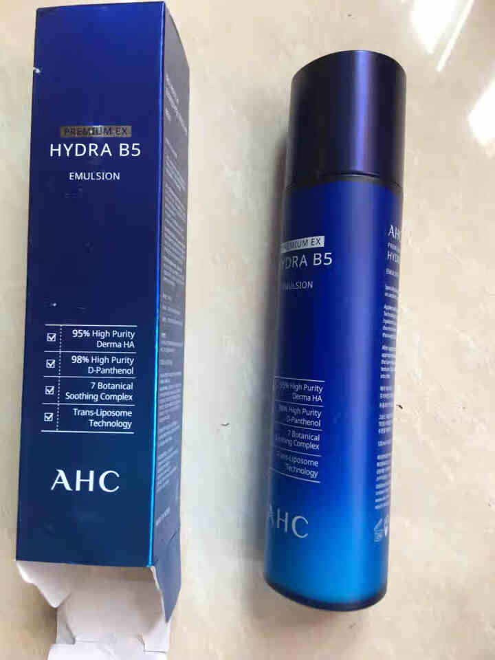 AHC 升级版专研B5玻尿酸水盈乳液 120ml 软化角质 高渗透力 密集补水 嫩滑透亮怎么样，好用吗，口碑，心得，评价，试用报告,第4张