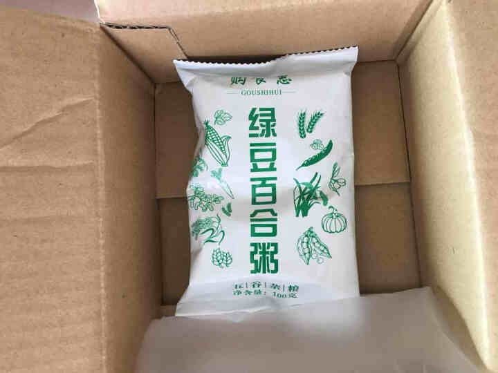 购食惠绿豆百合粥米100g怎么样，好用吗，口碑，心得，评价，试用报告,第2张