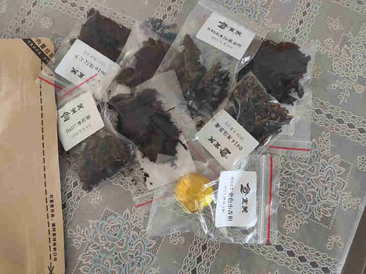 宜关【9.9品鉴装】普洱茶试喝装精选十款茶  一次尝够   小青柑 冰岛普洱 老班章等怎么样，好用吗，口碑，心得，评价，试用报告,第4张