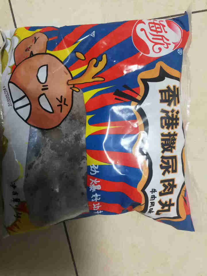 海欣 香港撒尿肉丸(牛肉风味1000g) 国产 牛肉丸风味火锅烧烤关东煮食材怎么样，好用吗，口碑，心得，评价，试用报告,第2张