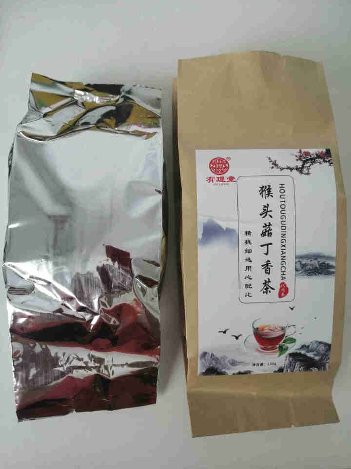 正品有理堂猴头菇丁香沙棘茶 大麦茯苓大枣山楂佛手男女养生组合花茶150克30包 猴头菇丁香茶150克一袋怎么样，好用吗，口碑，心得，评价，试用报告,第3张