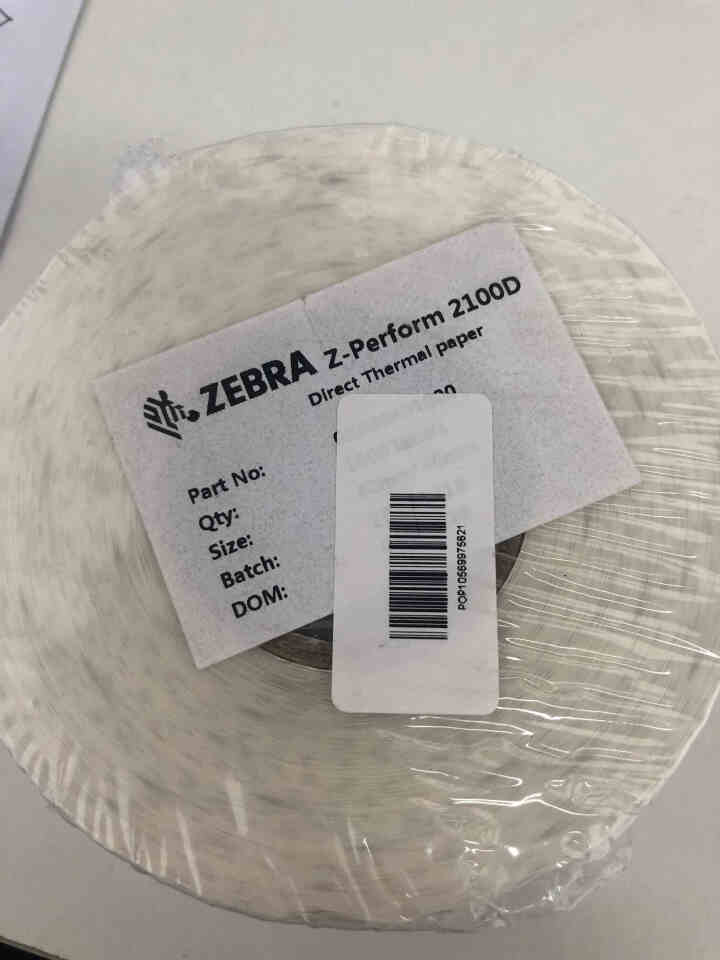 斑马（ZEBRA）打印机标签E邮宝热敏纸 高性能环保耐久型 电子秤纸三防高粘进口模切适宜自动贴标 40*40mm*1000张*1卷怎么样，好用吗，口碑，心得，评,第2张