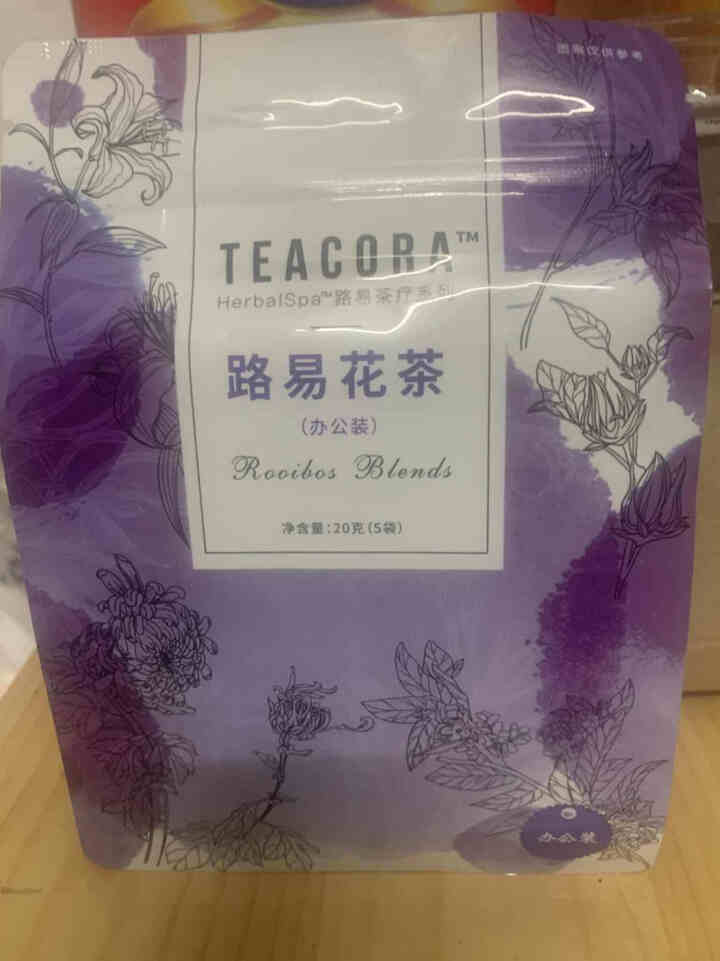 TEACORA 路易花茶办公装 花草茶 养生茶 桂花菊花百合 路易波士红茶袋泡茶包20g 中秋礼品 路易花茶办公装怎么样，好用吗，口碑，心得，评价，试用报告,第2张