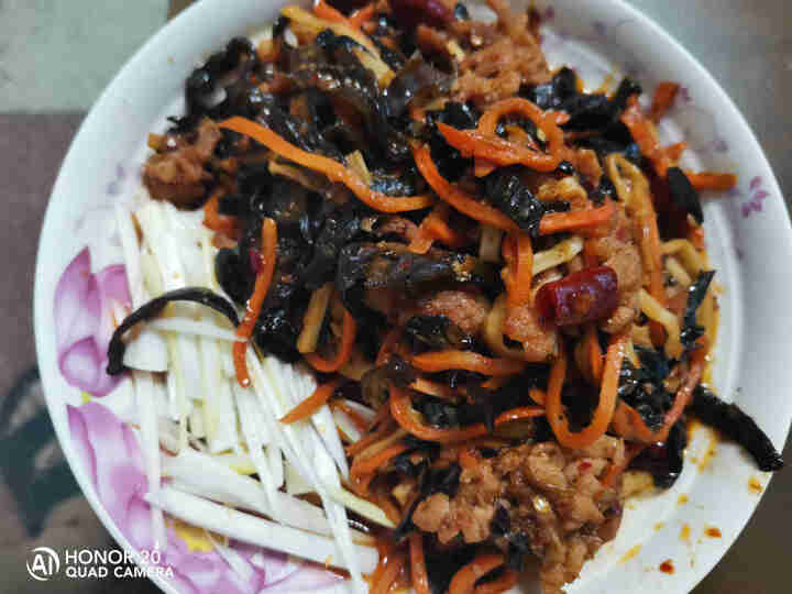 企鹅暖餐家庭半成品菜套餐 冷冻速食生鲜 方便菜 私房家常菜家宴菜 鱼香肉丝360g/盒怎么样，好用吗，口碑，心得，评价，试用报告,第4张