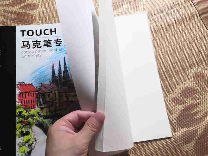 TouchFish马克本马克笔专用纸 a3 A4绘画本学生动漫手绘临摹写生人物上色画本32页 升级款马克本A3【保证不透】怎么样，好用吗，口碑，心得，评价，试用,第5张