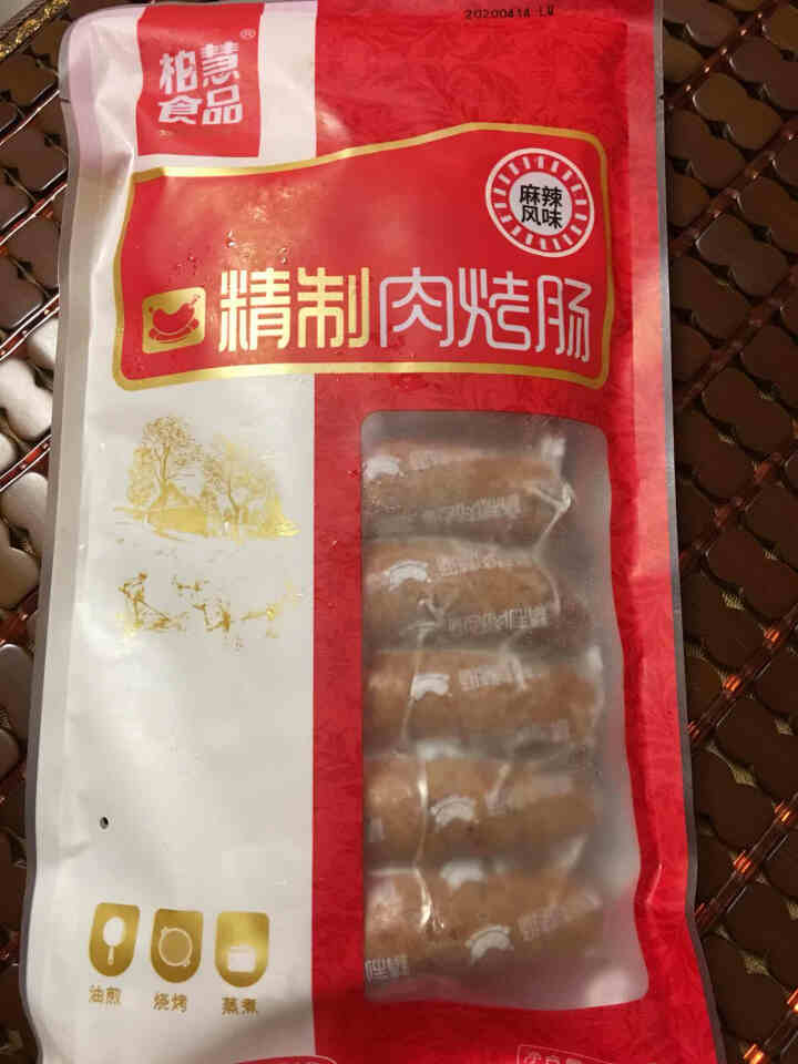 柏慧食品 火山石精制肉烤肠（麻辣味）500g/袋 纯肉 热狗肠 早餐肠 地道肠怎么样，好用吗，口碑，心得，评价，试用报告,第2张