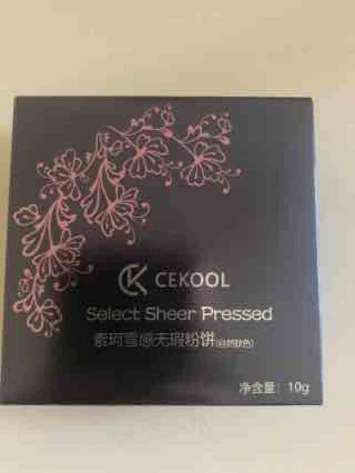 CEKOOL素珂雪感无暇粉饼定妆控油持妆提亮肤色遮瑕防水防汗 自然色怎么样，好用吗，口碑，心得，评价，试用报告,第2张