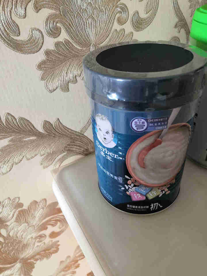 嘉宝(Gerber)米粉婴幼儿米糊 高铁米粉1段宝宝辅食 【初期】钙铁锌250g	 1怎么样，好用吗，口碑，心得，评价，试用报告,第2张