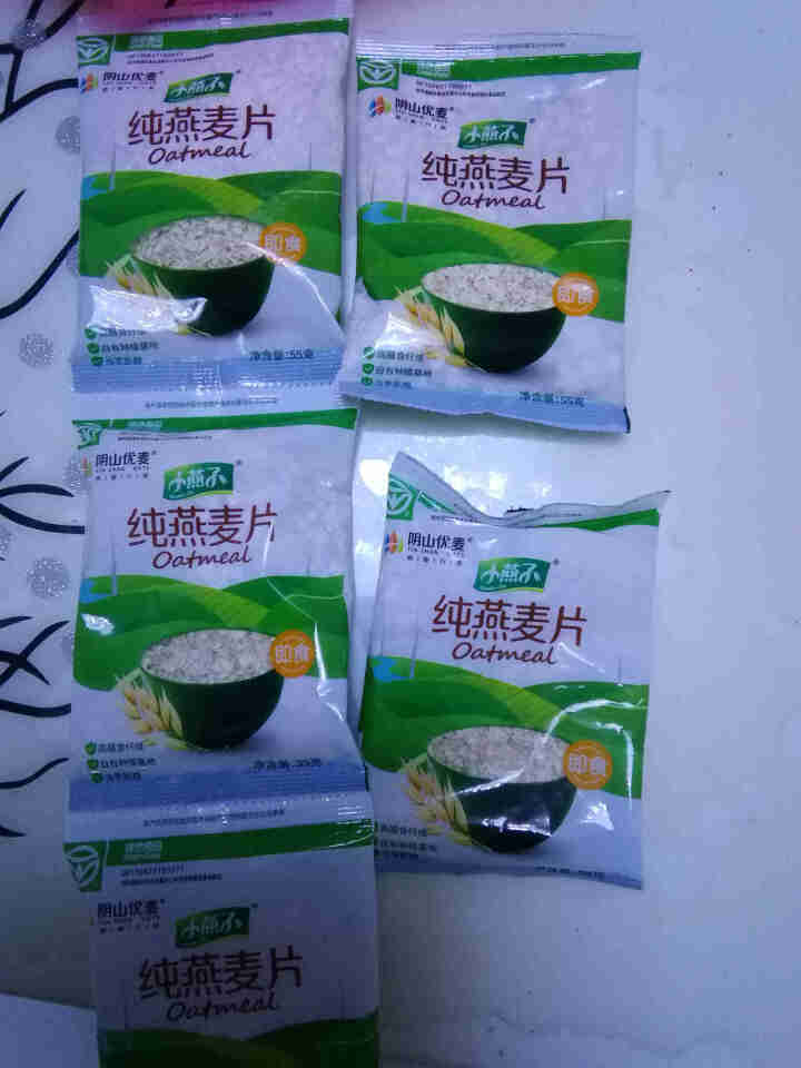 阴山优麦纯燕麦片原味即食冲饮冲调营养早餐食品代餐 55g*5袋装怎么样，好用吗，口碑，心得，评价，试用报告,第2张