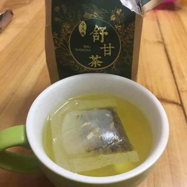 舒甘茶菊花决明子茶枸杞葛根蒲公英茶养生茶可搭养肝护肝清肝熬夜明目桂花金银花茶去肝毒火排脂肪肝茶养生茶 1盒体验装怎么样，好用吗，口碑，心得，评价，试用报告,第5张