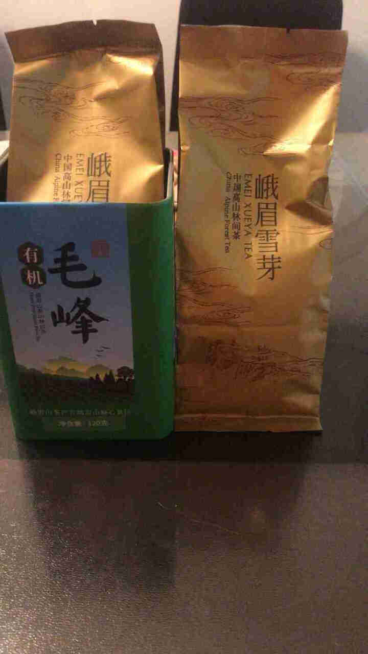 峨眉雪芽 绿茶 有机茶叶 有机毛峰120克/罐怎么样，好用吗，口碑，心得，评价，试用报告,第2张