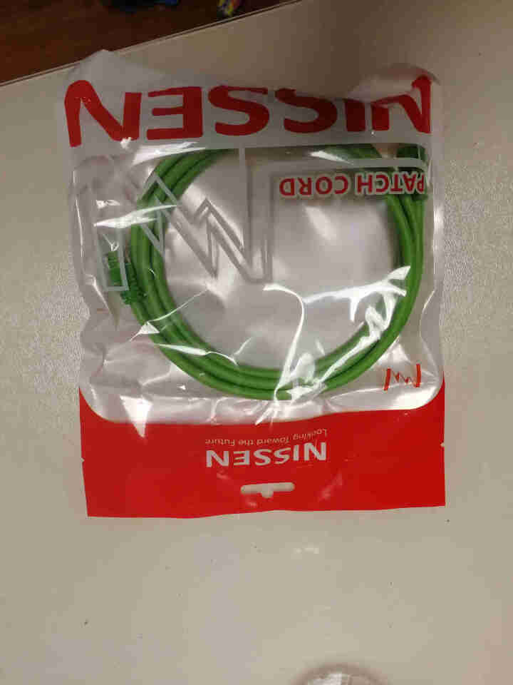 日线（NISSEN）cat6六类千兆成品网线 高速纯铜网络线 RJ45 草绿色GG 2米怎么样，好用吗，口碑，心得，评价，试用报告,第2张